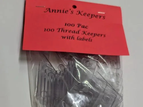 Thread Keepers with Labels - 100 pack