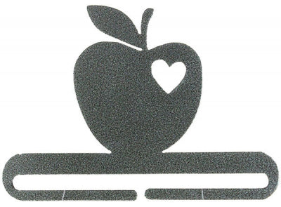 I Luv Apples - 6" wide - Charcoal