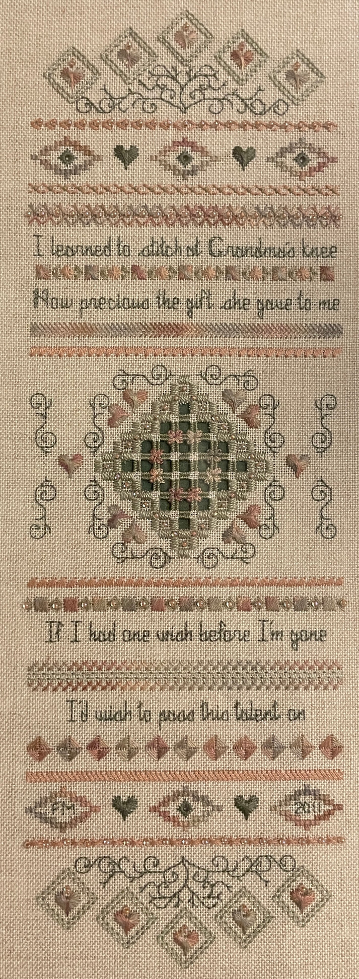 A Stitcher's Wish - The First Design!