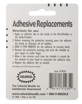 Thimble Adhesive Replacement