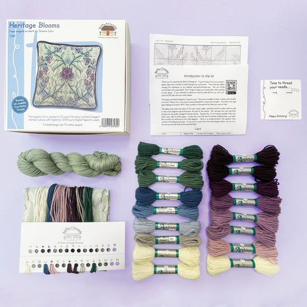 Heritage Blooms - Tapestry Pillow Kit