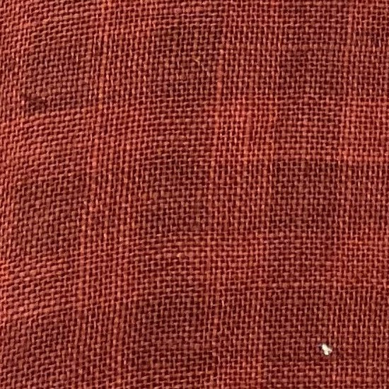 Aztec Red 2258 - Hand Dyed Gingham Linen - 28 count