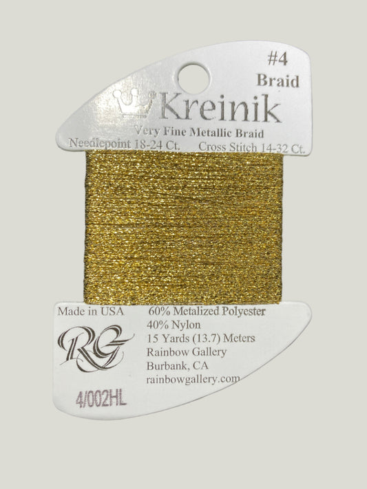 002HL - Gold High Lustre