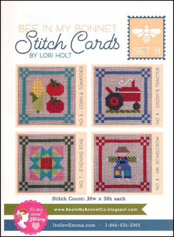 Stitch Cards Set B