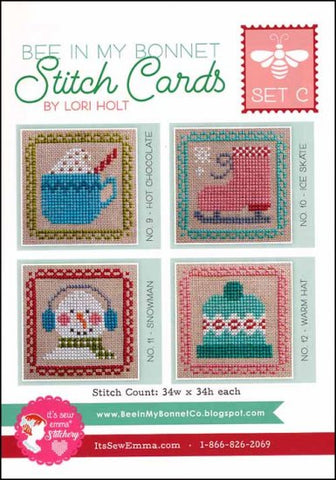 Stitch Cards Set C
