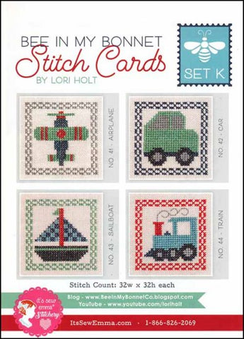 Stitch Cards Set K