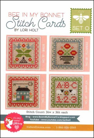 Stitch Cards Set O