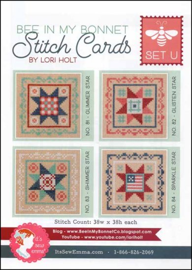 Stitch Cards Set U