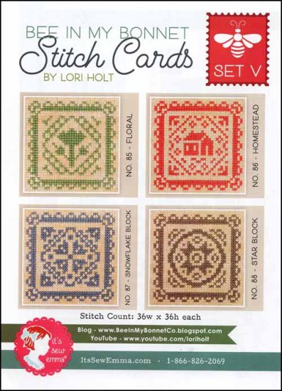 Stitch Cards Set V