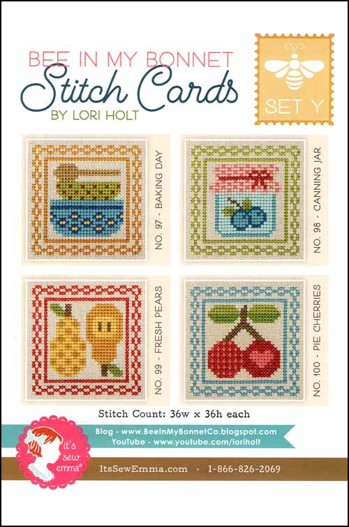 Stitch Cards Set Y