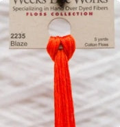 Floss (Weeks Dye Works) Group 1 (A to B range)