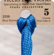 Perle Cotton (Weeks Dye Works) Size # 5 Group 1 (A-L)