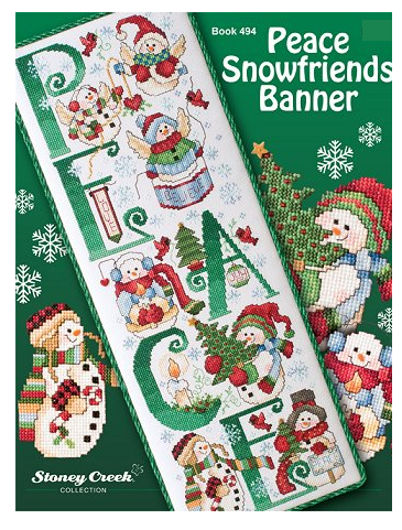 Peace Snowfriends Banner - Book 494