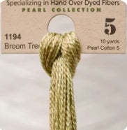 Perle Cotton (Weeks Dye Works) Size # 5 Group 1 (A-L)