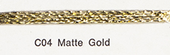 Cresta d'Oro - Metallic Braid