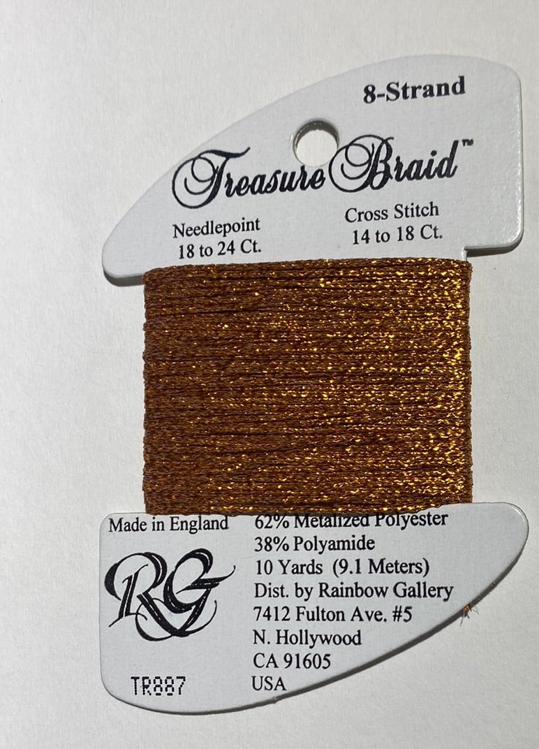 Treasure Braid # 8 - Metallic Braid (Discontinued)