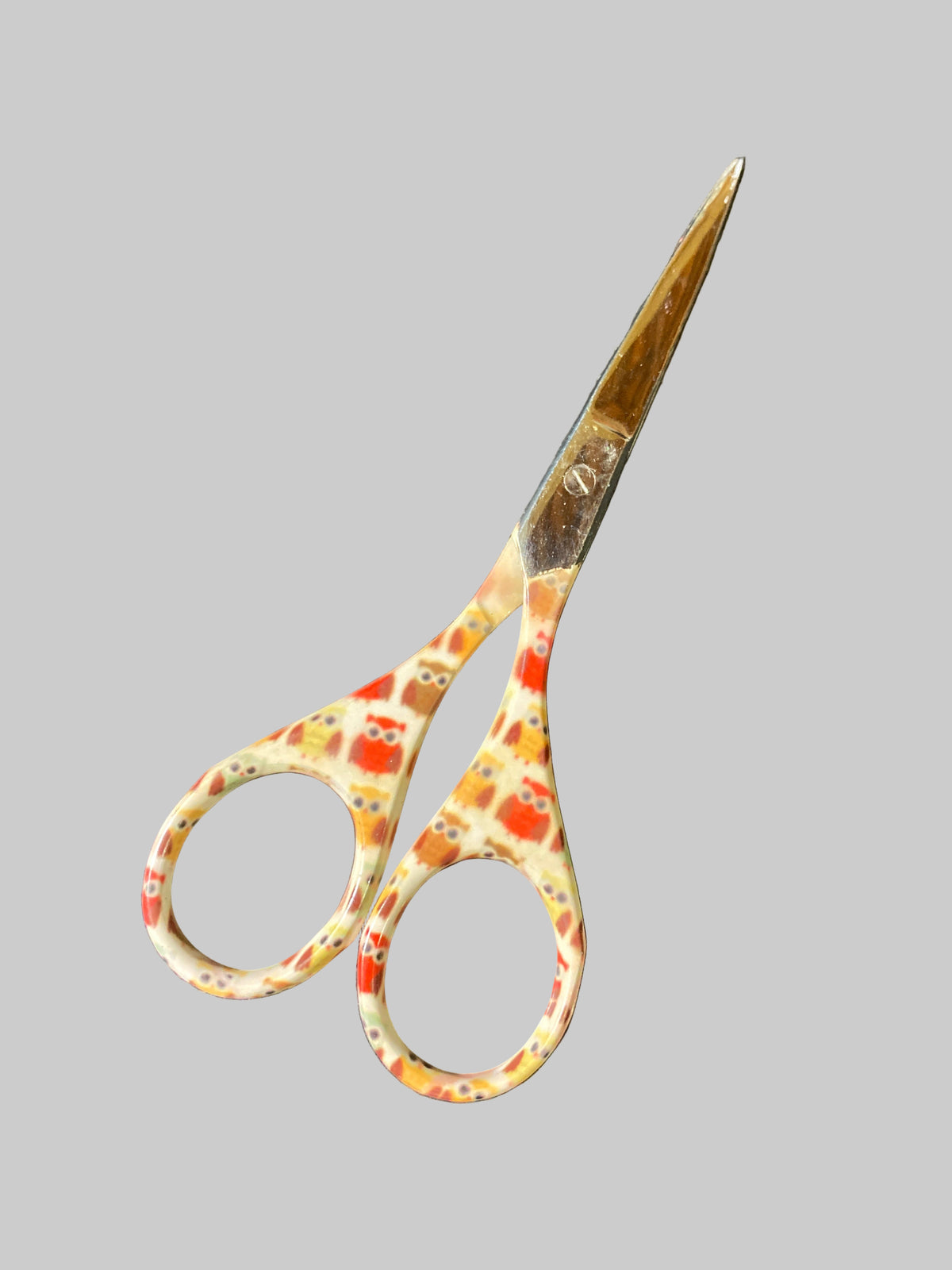 Owls - Colourful Handle Scissors