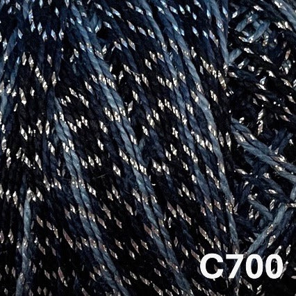 Perle Cotton - Size #12 (Sparkle) - Waves Collection