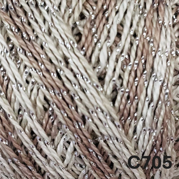 Perle Cotton - Size #12 (Sparkle) - Waves Collection