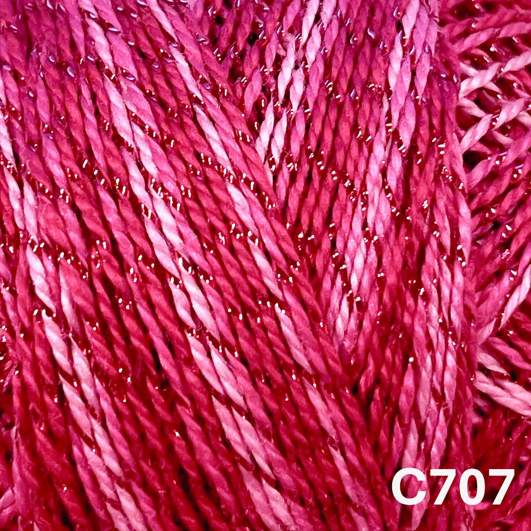 Perle Cotton - Size #12 (Sparkle) - Waves Collection