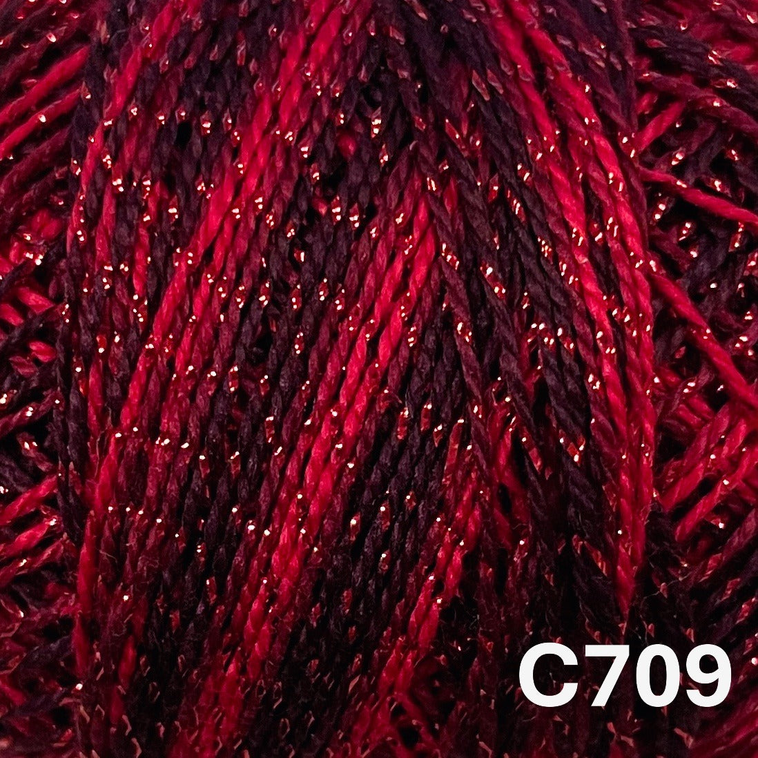 Perle Cotton - Size #12 (Sparkle) - Waves Collection