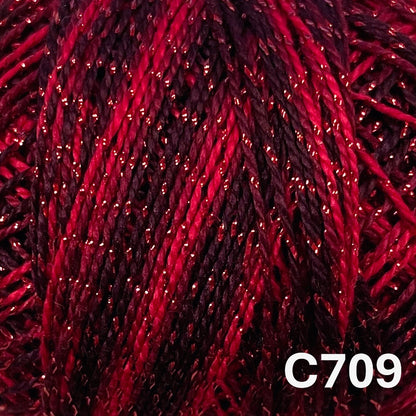 Perle Cotton - Size #12 (Sparkle) - Waves Collection