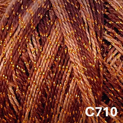 Perle Cotton - Size #12 (Sparkle) - Waves Collection