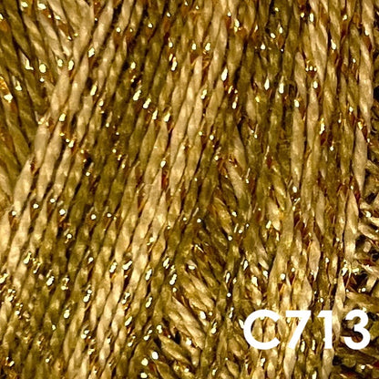 Perle Cotton - Size #12 (Sparkle) - Waves Collection