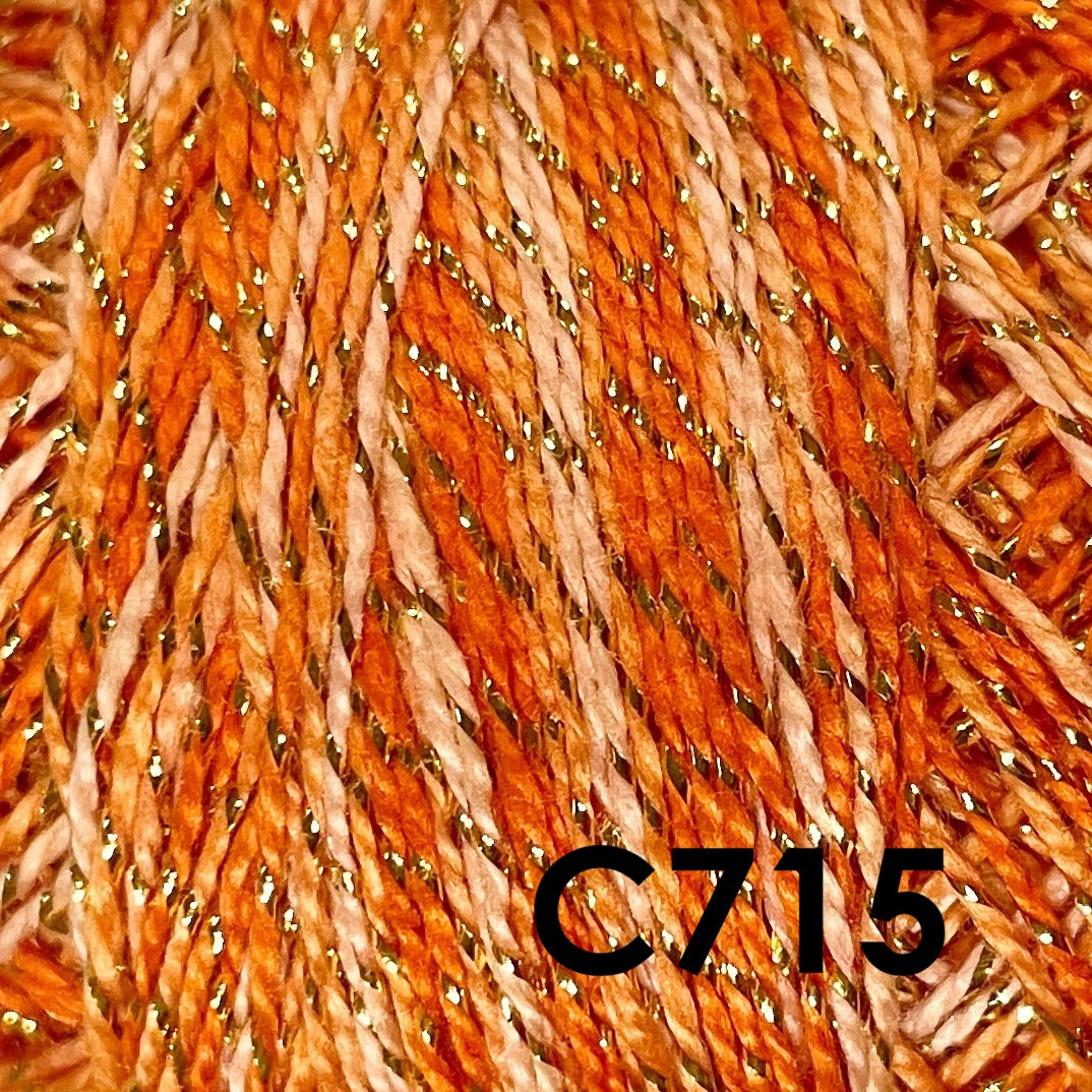 Perle Cotton - Size #12 (Sparkle) - Waves Collection