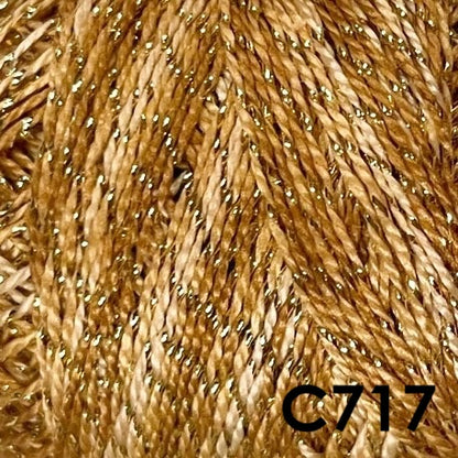 Perle Cotton - Size #12 (Sparkle) - Waves Collection