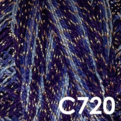 Perle Cotton - Size #12 (Sparkle) - Waves Collection
