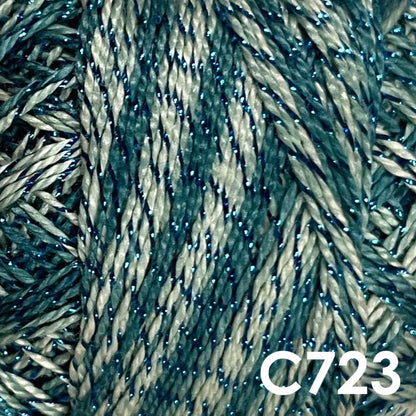Perle Cotton - Size #12 (Sparkle) - Waves Collection