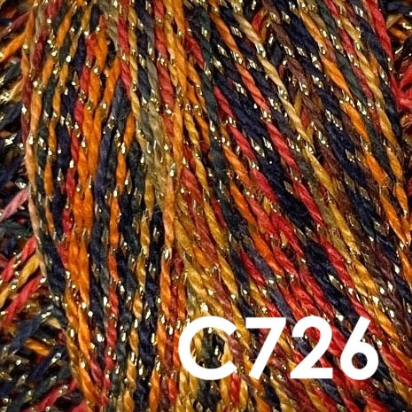 Perle Cotton - Size #12 (Sparkle) - Waves Collection