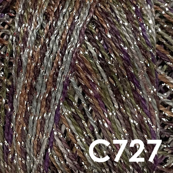 Perle Cotton - Size # 8 (Sparkle) - Waves Collection