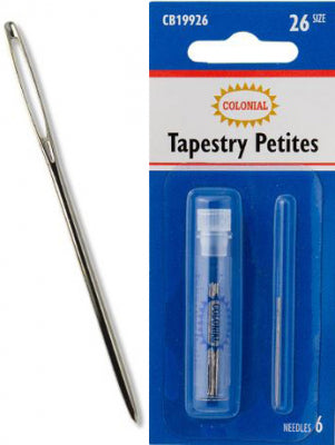 Tapestry Needles, Petite - Colonial Needle