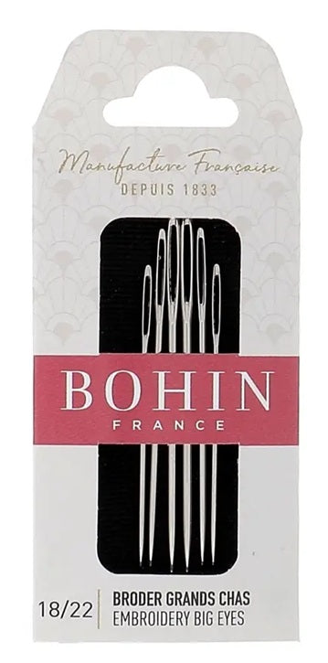 Large Eye Embroidery (Chenille) Needles - Bohin