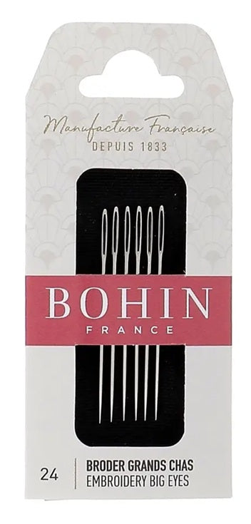Large Eye Embroidery (Chenille) Needles - Bohin