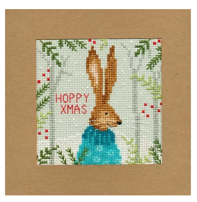 Xmas Hare - Christmas Card Kit