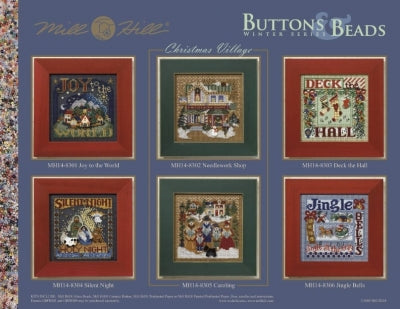 2008 Winter Buttons & Beads Series by Mill Hill