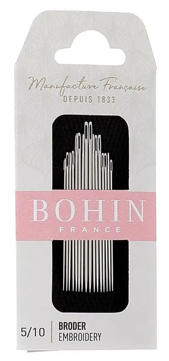 Embroidery/Crewel Needles - Bohin