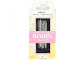 Embroidery/Crewel Needles - Bohin