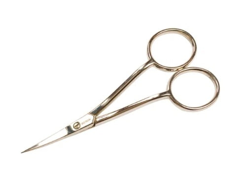 Double curved embroidery scissors - 10cm