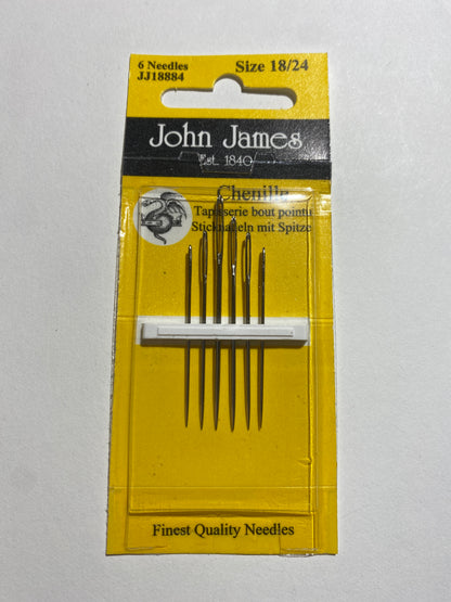 Chenille Needles - John James