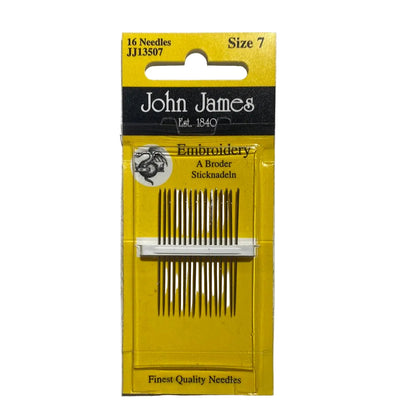 Embroidery Needles - John James