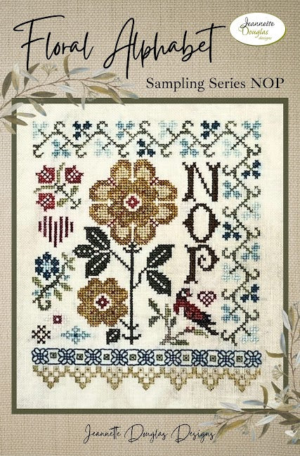 Floral Alphabet Sampling Series (NOP)