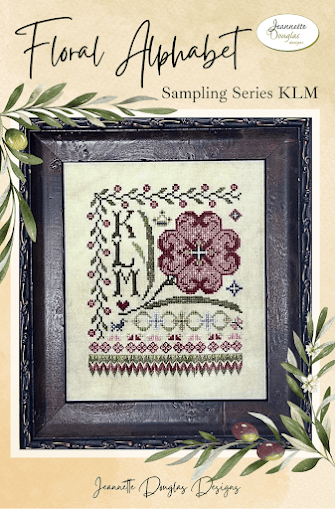 Floral Alphabet Sampling Series (KLM)