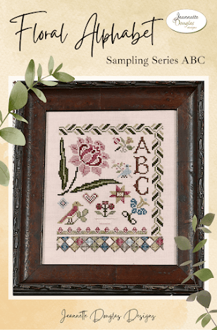 Floral Alphabet Sampling Series (ABC)