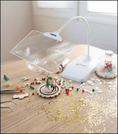 3X Magnifier 4"x6" - Free Standing