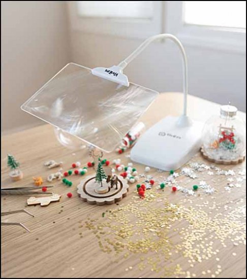 3X Magnifier 4"x6" - Free Standing