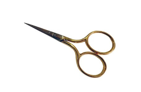 Gold handle embroidery scissors - 7cm | 2¾"